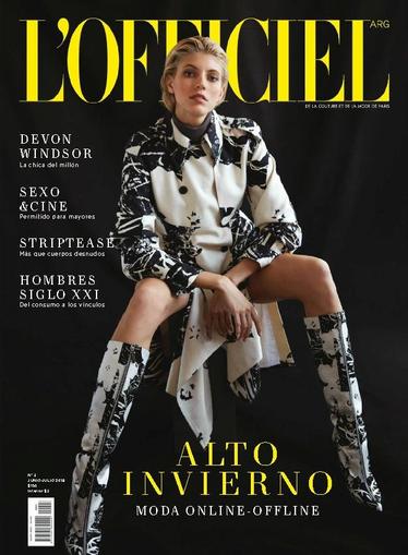L'Officiel Argentina June 1st, 2018 Digital Back Issue Cover