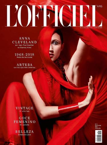 L'Officiel Argentina May 1st, 2018 Digital Back Issue Cover