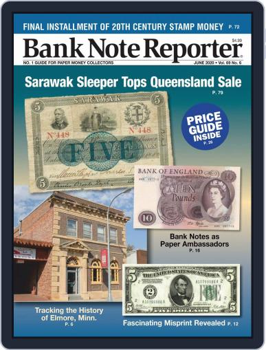 Banknote Reporter June 1st, 2020 Digital Back Issue Cover