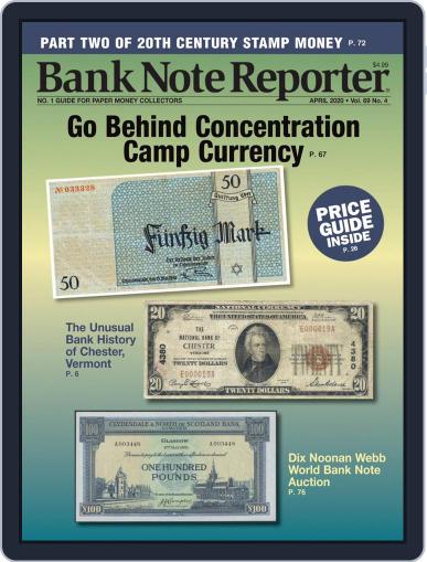 Banknote Reporter April 1st, 2020 Digital Back Issue Cover