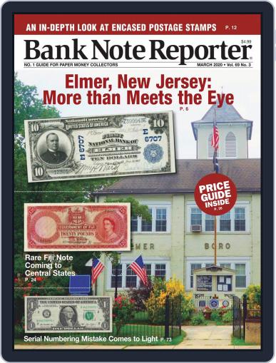 Banknote Reporter March 1st, 2020 Digital Back Issue Cover