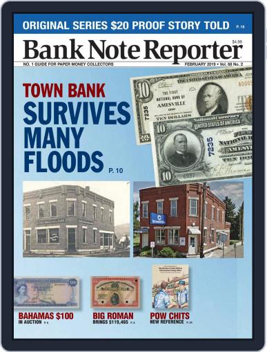 Banknote Reporter February 1st, 2019 Digital Back Issue Cover