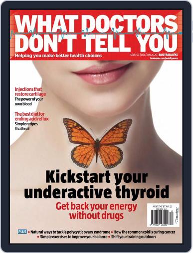 What Doctors Don't Tell You Australia/NZ December 1st, 2019 Digital Back Issue Cover