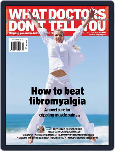 What Doctors Don't Tell You Australia/NZ October 1st, 2019 Digital Back Issue Cover