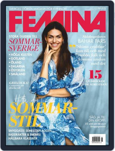 Femina Sweden August 1st, 2020 Digital Back Issue Cover
