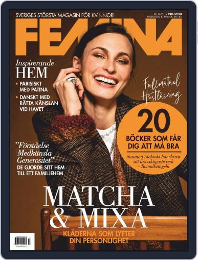 Femina Sweden December 2nd, 2019 Digital Back Issue Cover