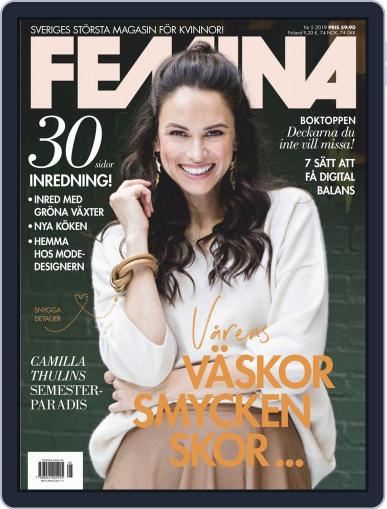 Femina Sweden May 1st, 2019 Digital Back Issue Cover