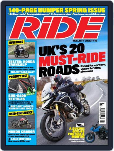 RiDE United Kingdom May 1st, 2023 Digital Back Issue Cover