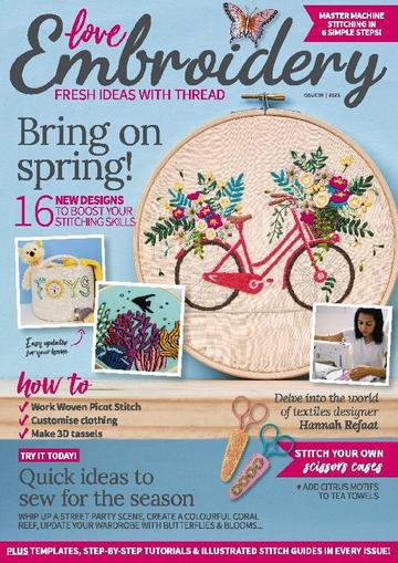 Love Embroidery April 12th, 2023 Digital Back Issue Cover