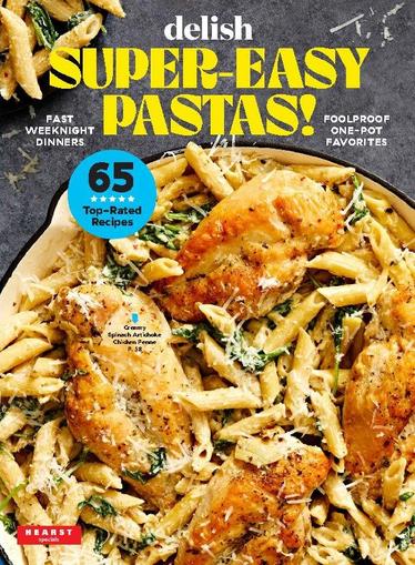 Delish Pasta April 4th, 2023 Digital Back Issue Cover