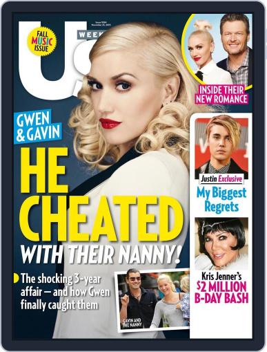 Us Weekly November 12th, 2015 Digital Back Issue Cover