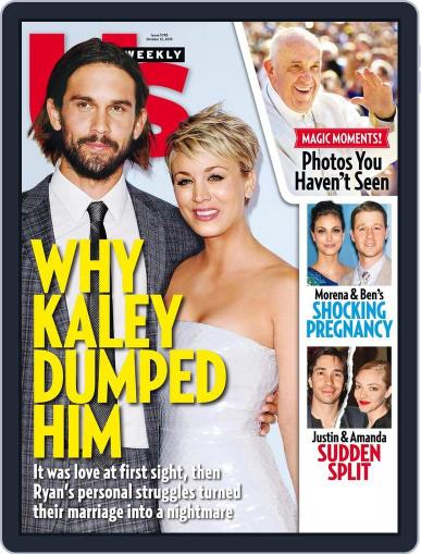 Us Weekly October 1st, 2015 Digital Back Issue Cover