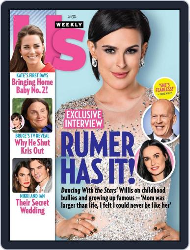 Us Weekly April 30th, 2015 Digital Back Issue Cover