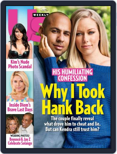 Us Weekly November 21st, 2014 Digital Back Issue Cover