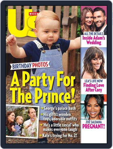 Us Weekly July 25th, 2014 Digital Back Issue Cover