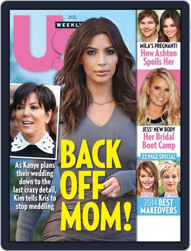 Us Weekly March 28th, 2014 Digital Back Issue Cover