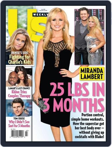 Us Weekly November 15th, 2013 Digital Back Issue Cover