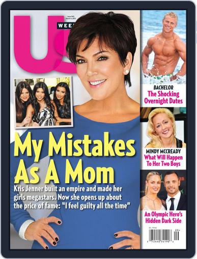 Us Weekly February 22nd, 2013 Digital Back Issue Cover