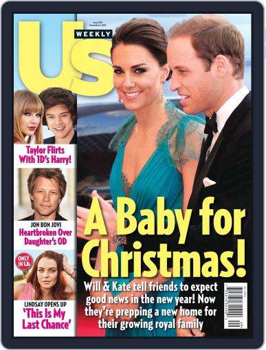 Us Weekly November 23rd, 2012 Digital Back Issue Cover