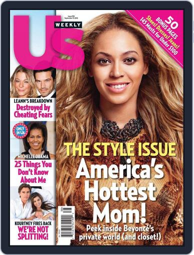 Us Weekly September 6th, 2012 Digital Back Issue Cover