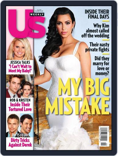 Us Weekly November 2nd, 2011 Digital Back Issue Cover