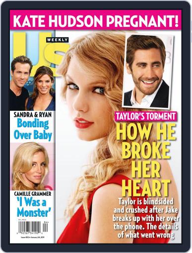 Us Weekly January 12th, 2011 Digital Back Issue Cover