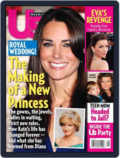 Us Weekly November 24th, 2010 Digital Back Issue Cover