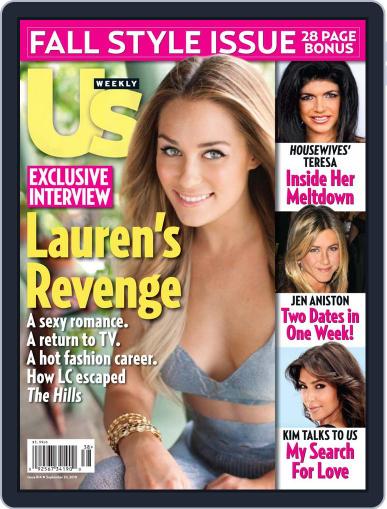 Us Weekly September 8th, 2010 Digital Back Issue Cover
