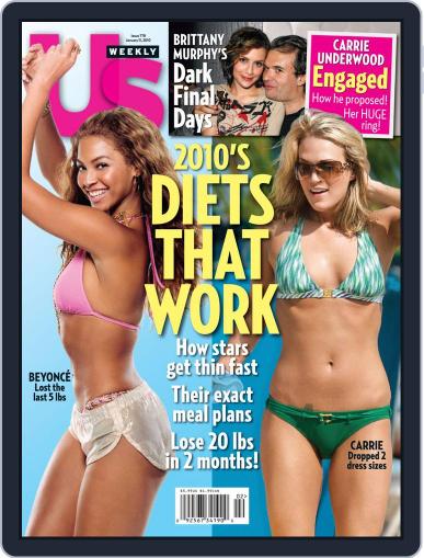 Us Weekly January 1st, 2010 Digital Back Issue Cover