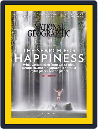 National Geographic November 1st, 2017 Digital Back Issue Cover