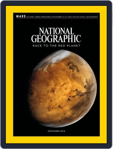 National Geographic November 1st, 2016 Digital Back Issue Cover
