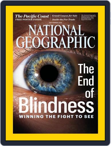 National Geographic August 31st, 2016 Digital Back Issue Cover