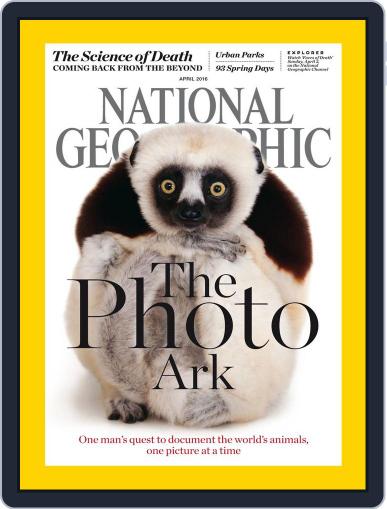 National Geographic April 1st, 2016 Digital Back Issue Cover