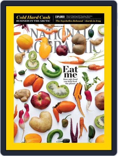 National Geographic March 1st, 2016 Digital Back Issue Cover