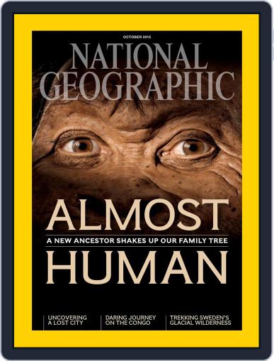 National Geographic September 30th, 2015 Digital Back Issue Cover