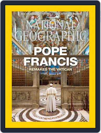 National Geographic August 1st, 2015 Digital Back Issue Cover