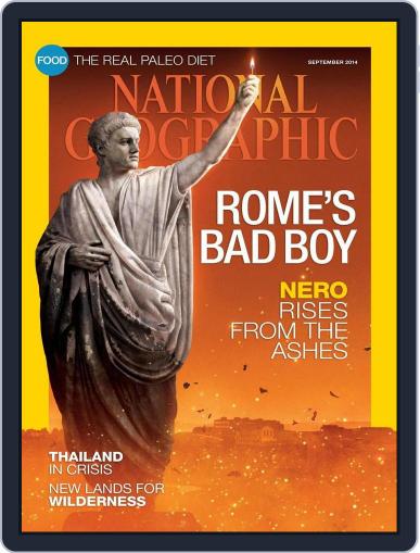 National Geographic August 29th, 2014 Digital Back Issue Cover