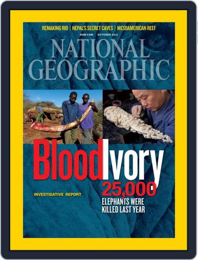National Geographic October 2nd, 2012 Digital Back Issue Cover