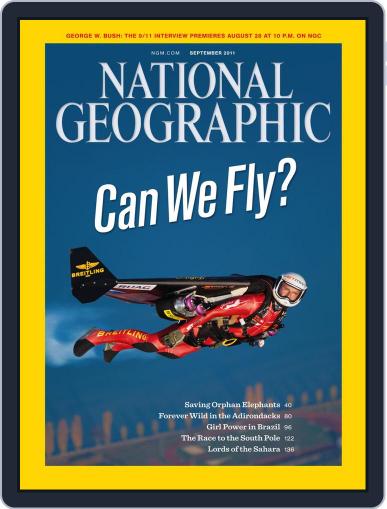 National Geographic September 6th, 2011 Digital Back Issue Cover