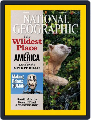 National Geographic August 5th, 2011 Digital Back Issue Cover