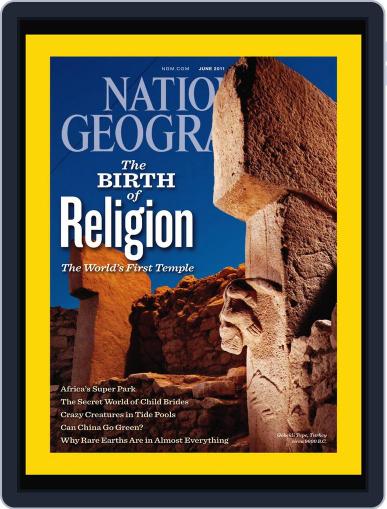 National Geographic June 2nd, 2011 Digital Back Issue Cover