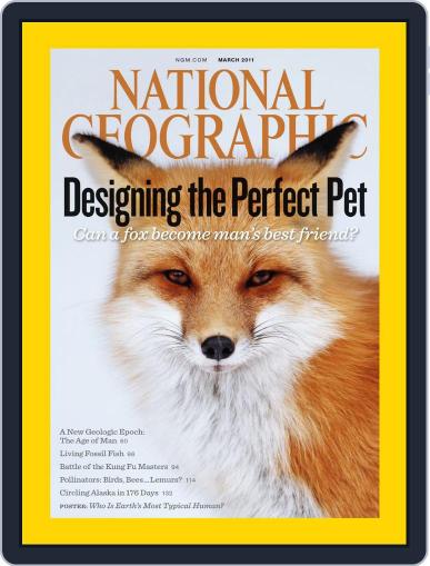 National Geographic March 20th, 2011 Digital Back Issue Cover
