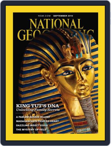 National Geographic August 31st, 2010 Digital Back Issue Cover