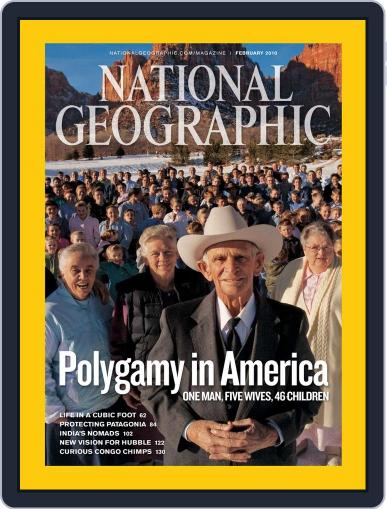National Geographic January 22nd, 2010 Digital Back Issue Cover