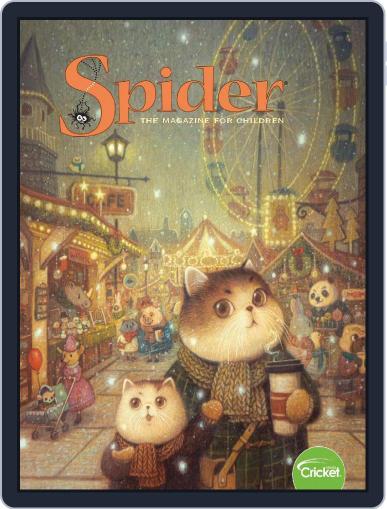 Spider Magazine Stories, Games, Activites And Puzzles For Children And Kids November 1st, 2019 Digital Back Issue Cover