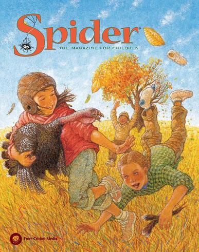 Spider Magazine Stories, Games, Activites And Puzzles For Children And Kids November 1st, 2018 Digital Back Issue Cover