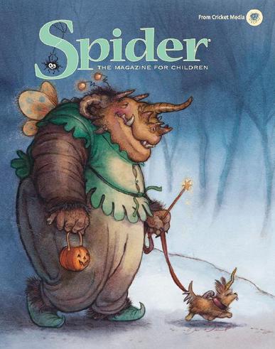 Spider Magazine Stories, Games, Activites And Puzzles For Children And Kids October 1st, 2018 Digital Back Issue Cover