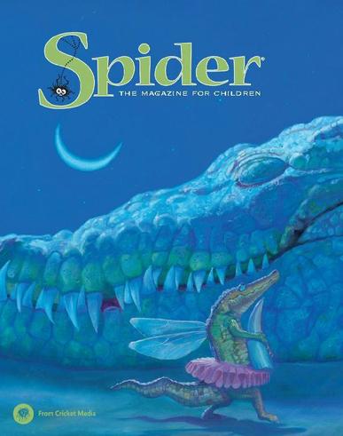 Spider Magazine Stories, Games, Activites And Puzzles For Children And Kids March 1st, 2018 Digital Back Issue Cover