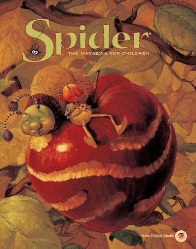 Spider Magazine Stories, Games, Activites And Puzzles For Children And Kids September 1st, 2017 Digital Back Issue Cover
