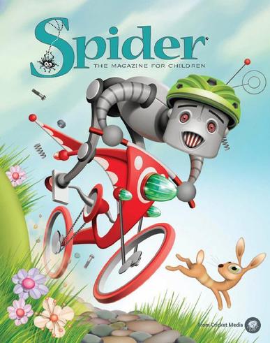 Spider Magazine Stories, Games, Activites And Puzzles For Children And Kids July 1st, 2017 Digital Back Issue Cover